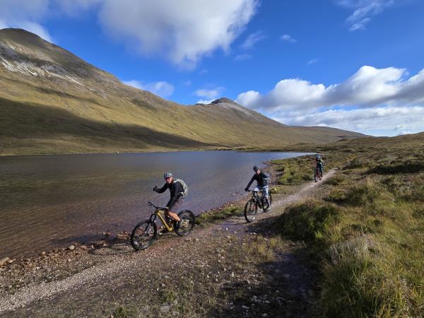 Mountain biking vacation in Scottish Highlands