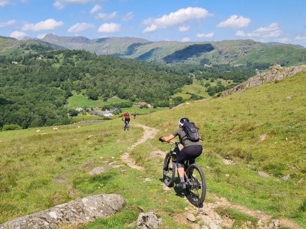 Lake District mountain biking short break, England