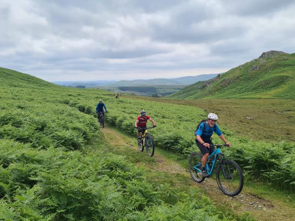 Lake District mountain biking short break, England