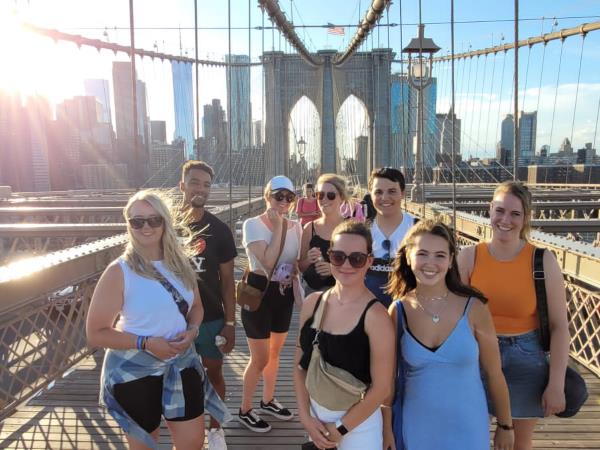New York to San Francisco tour in America