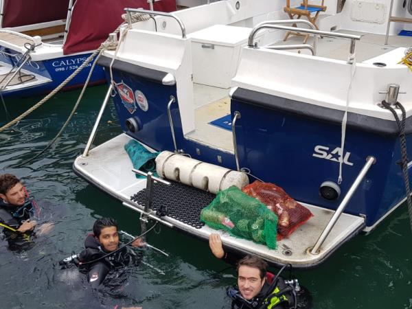 Marine conservation diving vacation, Croatia