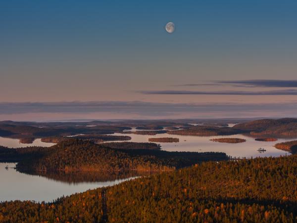 Finland under the midnight sun vacation