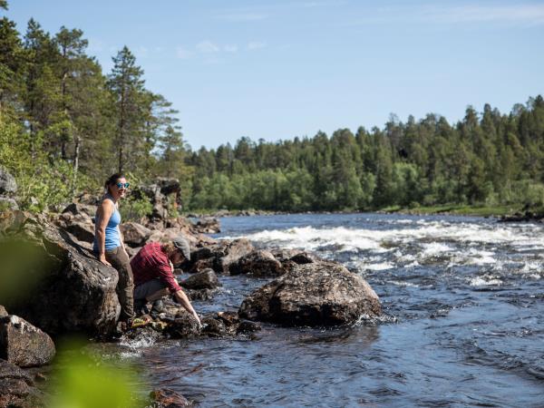 Finland under the midnight sun vacation
