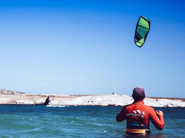 Kitesurfing and houseboat holiday, South Africa