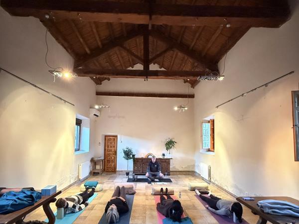 Rural yoga vacation in Spain, nr Madrid