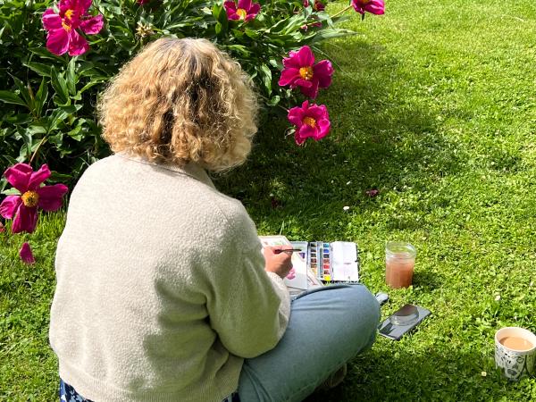 Watercolour painting vacation in France