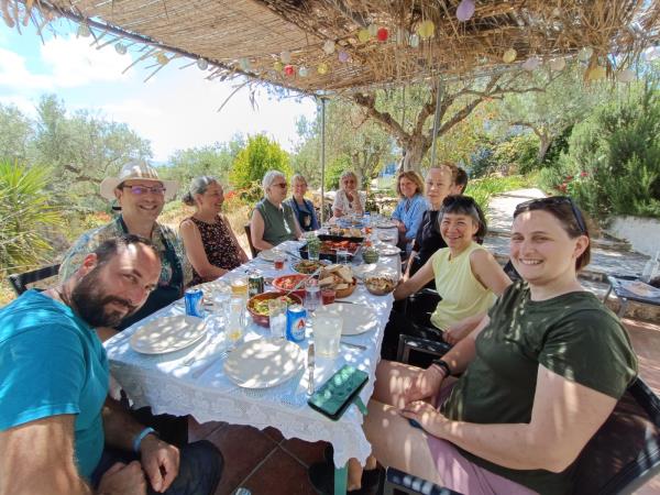 Vegan holiday in Greece, cooking and food