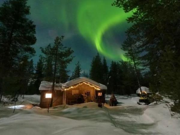 New year Northern Lights vacation, Sweden