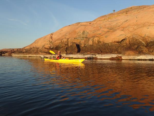 Kayaking vacation in Finland