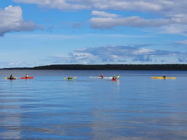 Kayaking vacation in Finland
