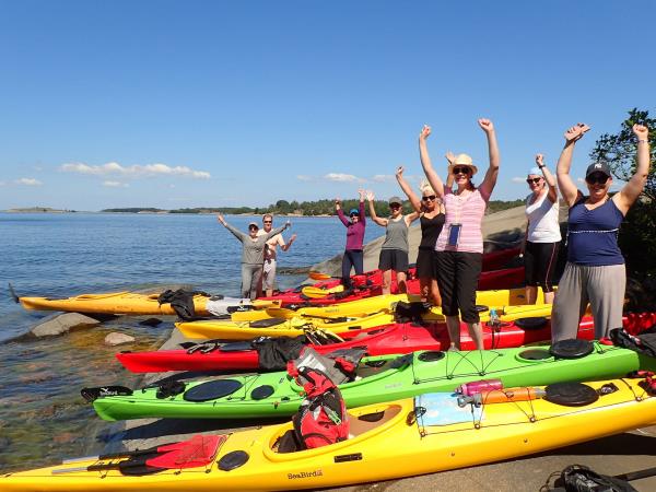 Kayaking vacation in Finland