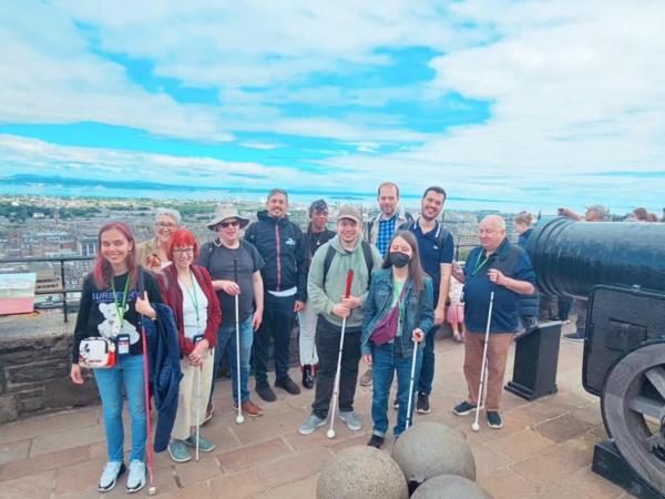 Edinburgh vacation for visually impaired travellers