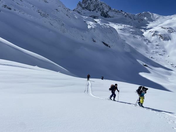 Ski touring vacation in France