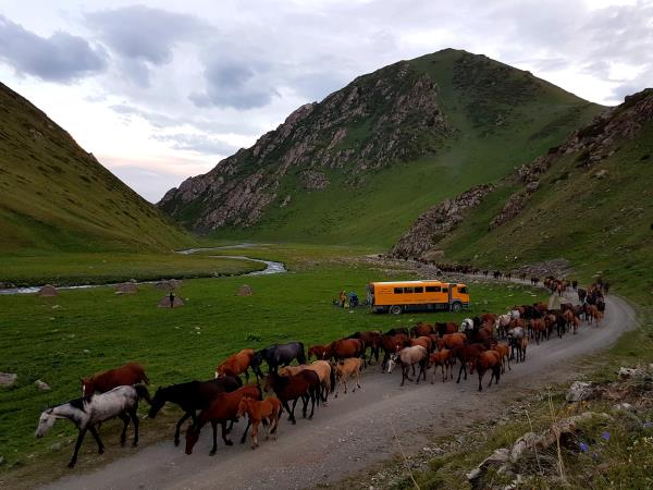 Kyrgyzstan and Kazakhstan overland tour