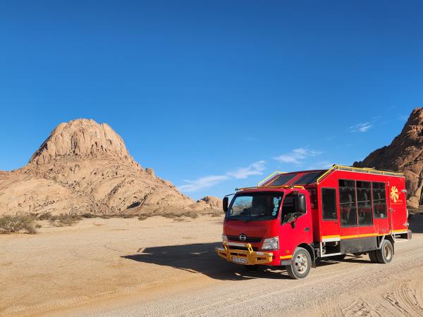Windhoek to Vic Falls overland safari