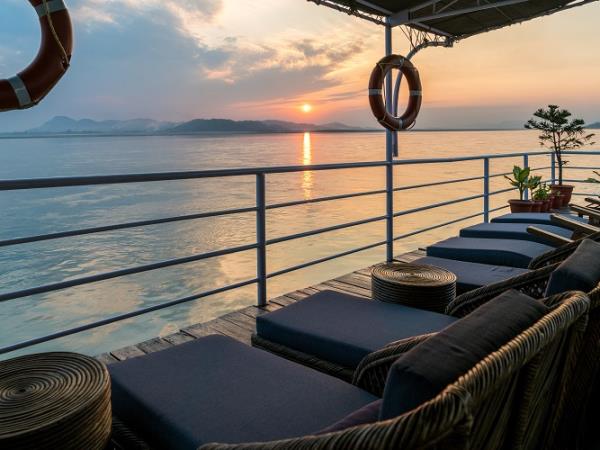 Brahmaputra river cruise in India