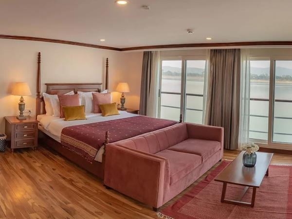 Brahmaputra river cruise in India