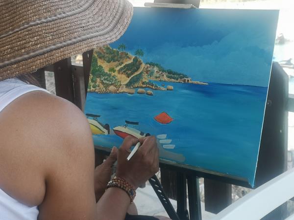 Cyprus painting vacation