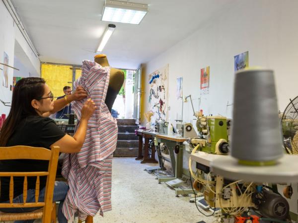Ethical fashion volunteering in Greece