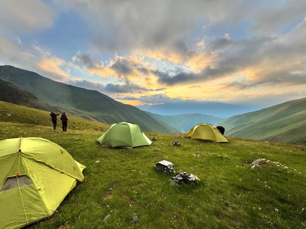 Georgia walking vacation in Caucasus Mountains