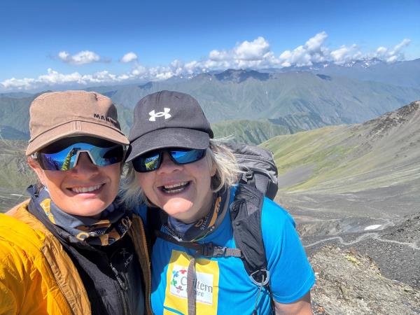 Georgia walking vacation in Caucasus Mountains