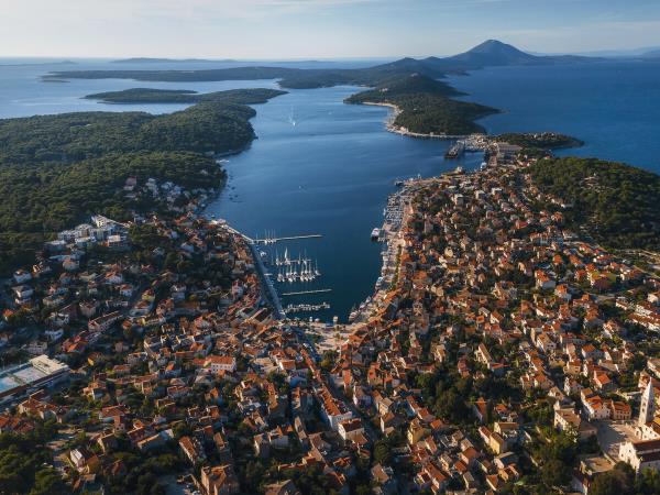 Island hopping cycling vacation, Croatia