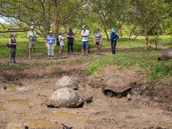 Galapagos active adventure tour, land based