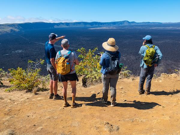 Galapagos active adventure tour, land based