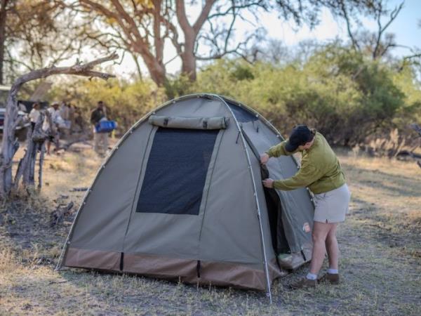Botswana community safari vacation with local guides
