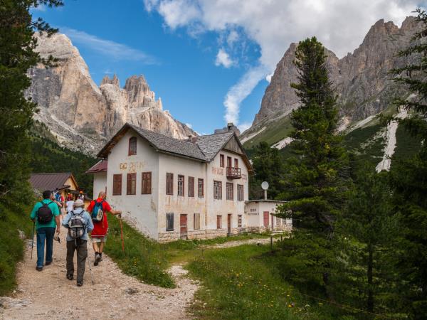 Walking in the Dolomites small group vacation