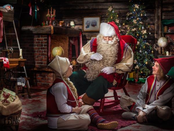 Luxury Lapland family holiday with Santa