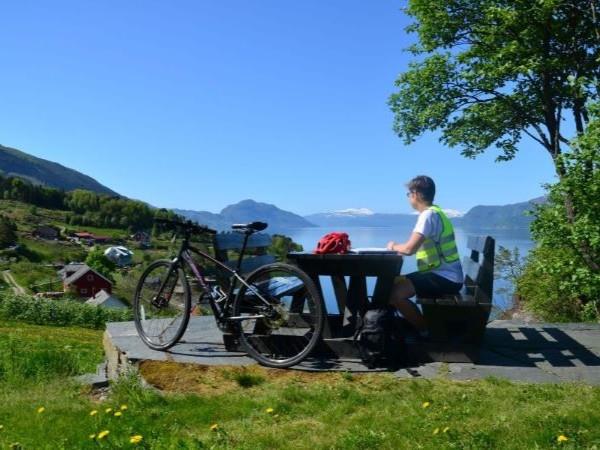 Norway self guided biking vacation, Hardangerfjord