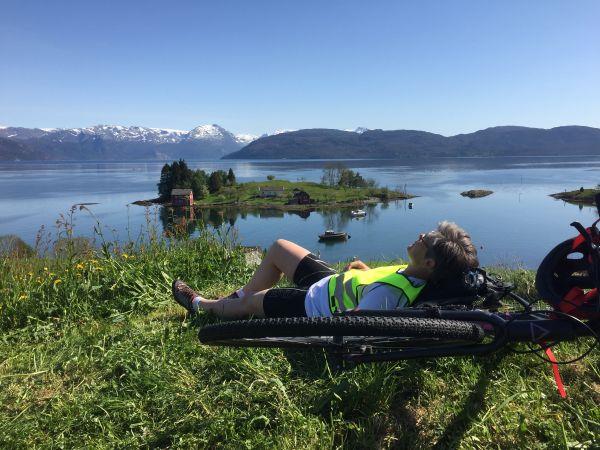 Norway self guided biking vacation, Hardangerfjord