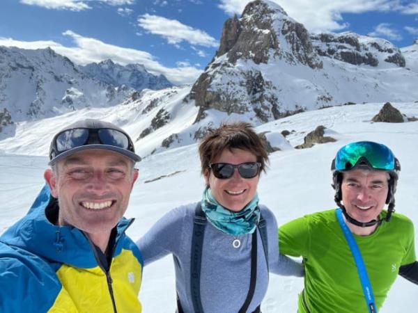 French & Italian High Alps ski touring vacation