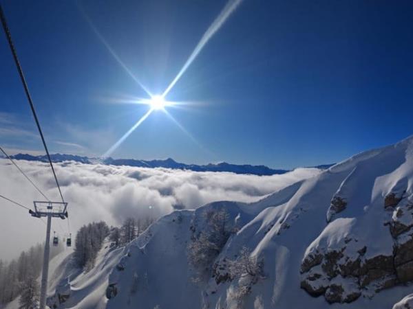 French & Italian High Alps ski touring vacation