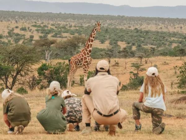 Family safari adventure holiday in Kenya