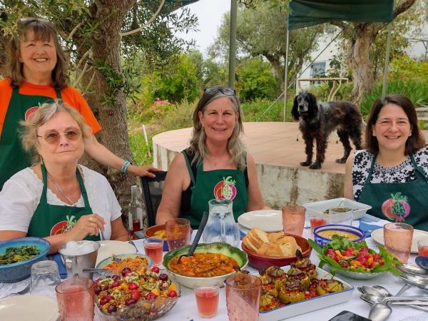 Vegetarian cuisine vacation in Greece