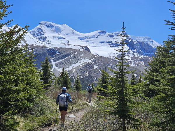 Canadian Rockies walking vacation in Canada