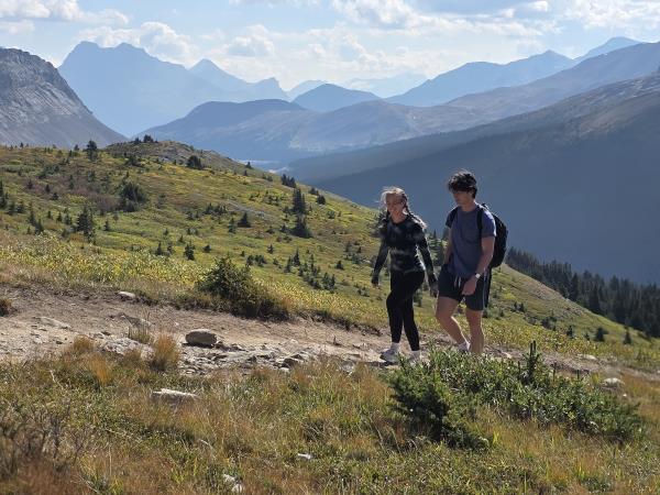 Canadian Rockies walking vacation in Canada