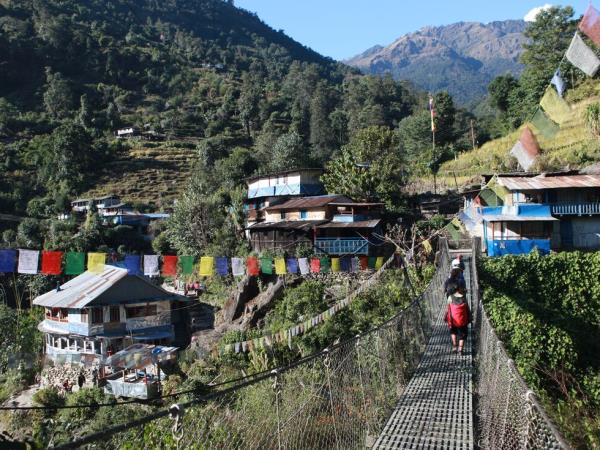 Nepal walking vacation in comfort