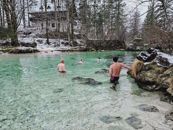 Winter swimming vacation in Slovenia