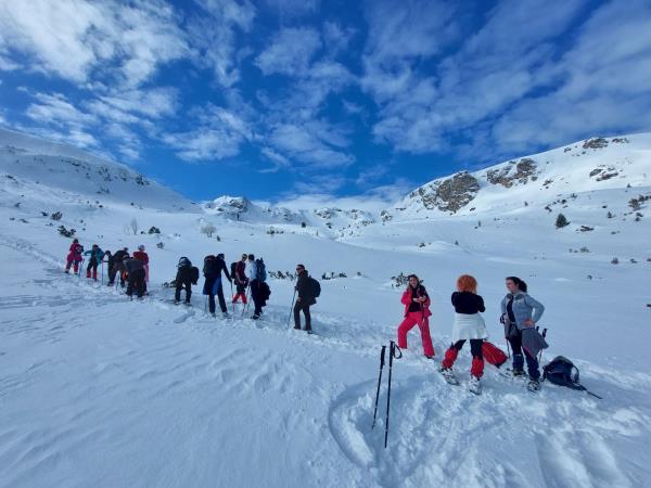 Yoga and ski or snowboard in Bulgaria vacation