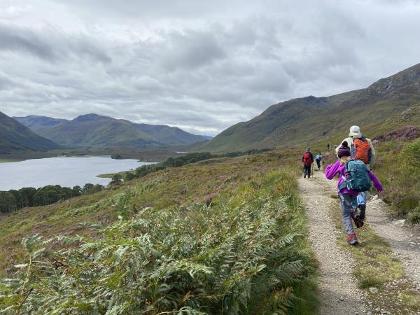 Scottish Highlands family vacation