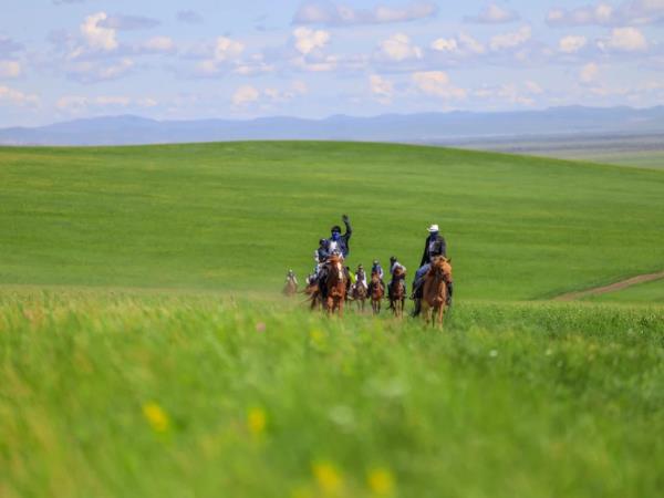 Inner Mongolia horse riding tour, China 