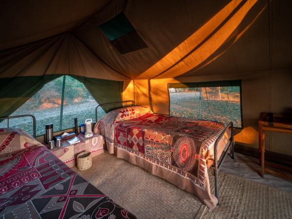Mobile walking safari vacation in Zambia