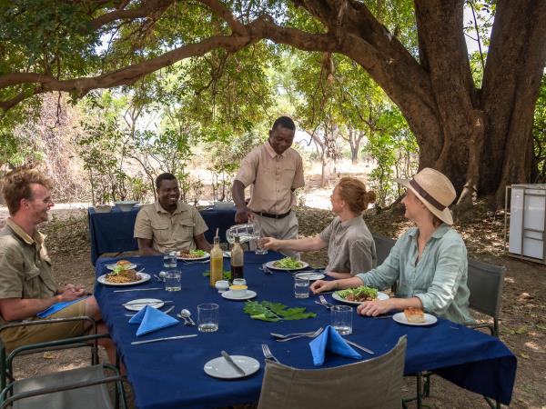 Mobile walking safari vacation in Zambia
