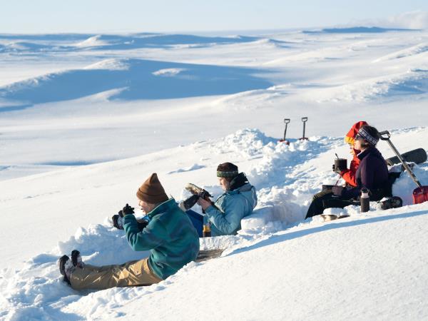 Winter ski touring in Sweden vacayion