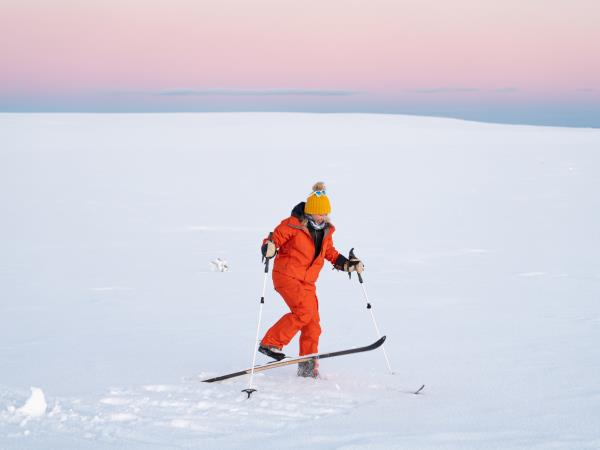 Winter ski touring in Sweden vacayion