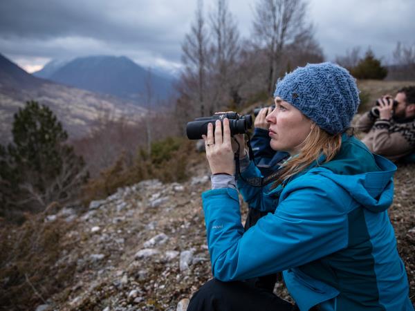 Wolf Tracking vacation in Central Appenines, Italy