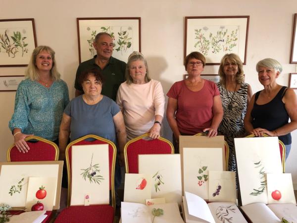 Botanical painting tour in South Africa